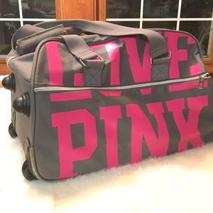victoria secret rolling luggage